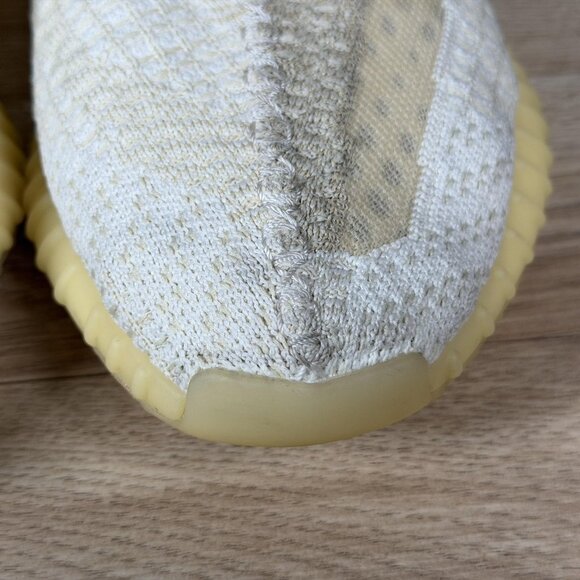 Adidas Yeezy Boost 350 V2 Natural Shoes Mens Size 10.5 Cream Sneakers FZ5246 - Picture 9 of 15
